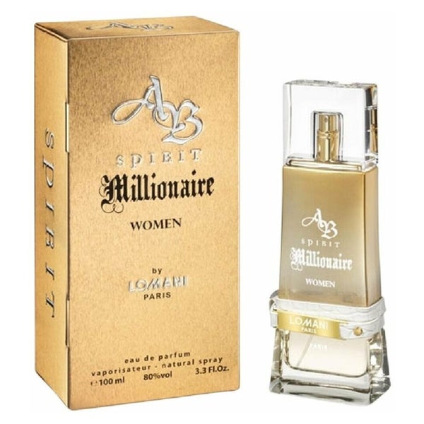 Lomani Spirit Millionaire Eau De Parfum Spray 100ml For Women 0,1 l