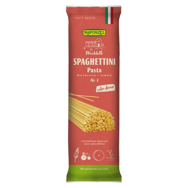 Rapunzel Spaghettini Semola, no.3