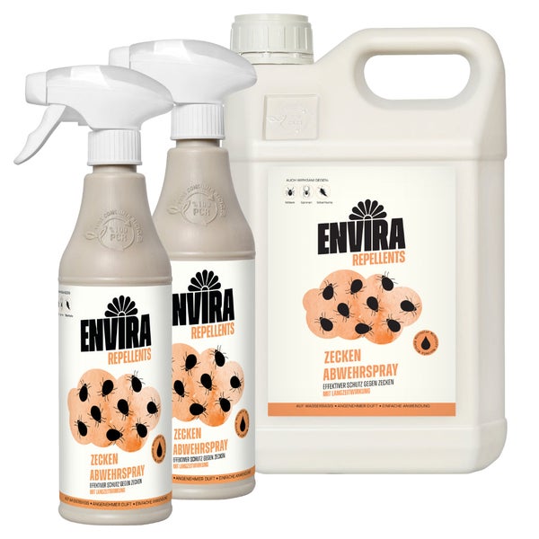 Envira Zecken Abwehrspray im Nachfüllpack