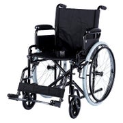 Romed manueller faltbarer Rollstuhl "Dynamic", schwarz 1 St