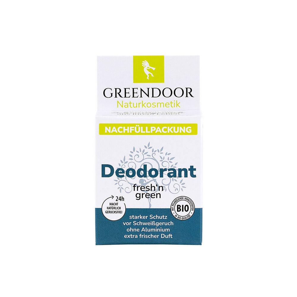 GREENDOOR Deodorant Nachfüllpackung fresh'n green 40 g