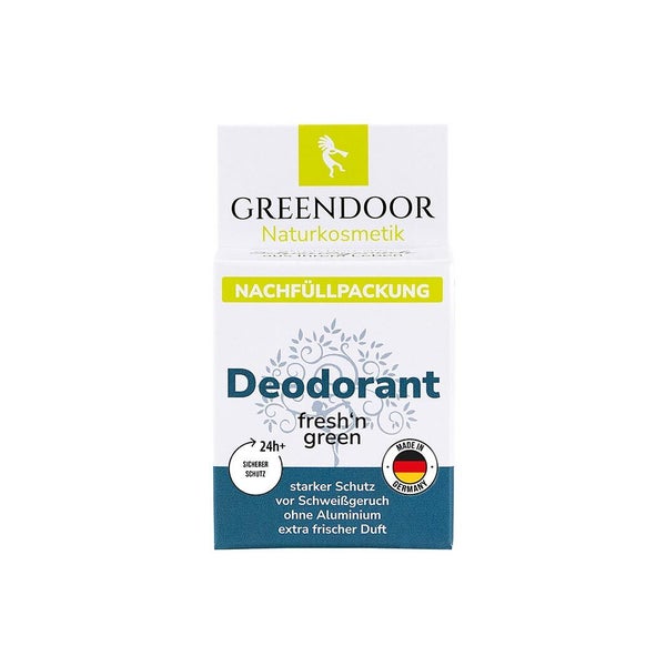 GREENDOOR Deodorant Nachfüllpackung fresh'n green 40 g