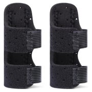 Fingerschiene 2 Stück Schwarz Fingerglätter Stabilisator Art 1 St