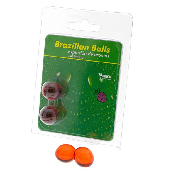 Taloka - Brasilianische Kugeln - Erdbeere
