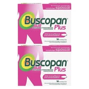 Produktabbildung: Buscopan Plus Doppelpack 2X18 St