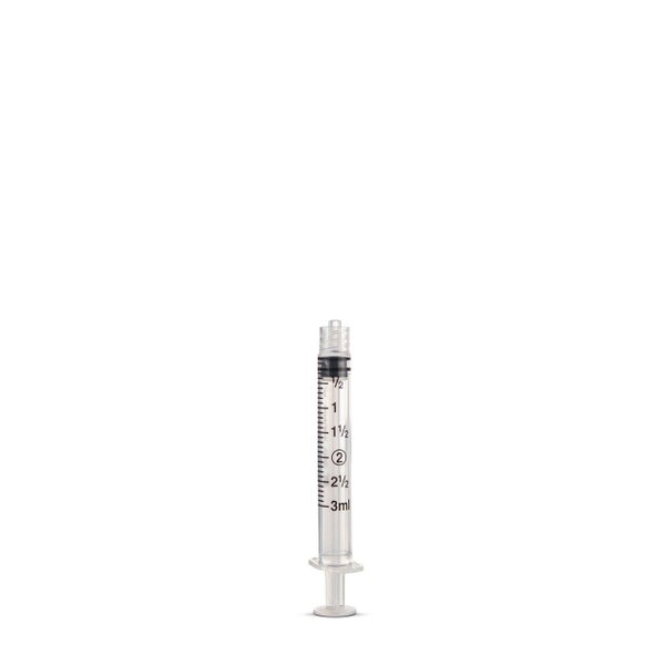 Dispomed ECOJECT Plus Einmalspritze 3 ml 3-teilig, Luer Lock 100 P