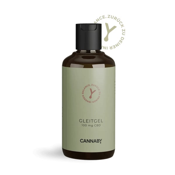 CANNABY CBD Gleitgel Intensiveres Empfinden & Entspannung 100 ml