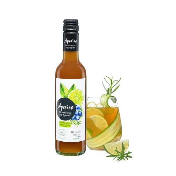 Aperino Wacholder-limette Alkfr. Bioaperitif Salus 370 ml