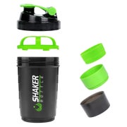 Protein Shaker 500ml mit Kugel, Auslaufsicher, für Fitness & 1 St