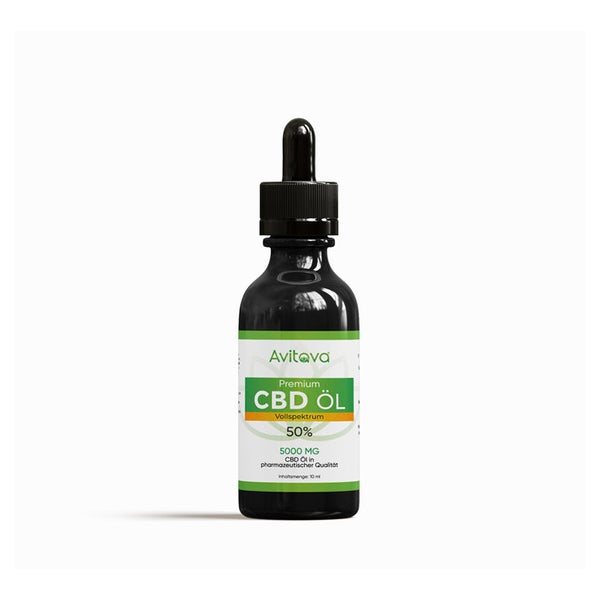 Avitava 50 % CBD Premium Vollspektrum Öl 10 ml 10 ml