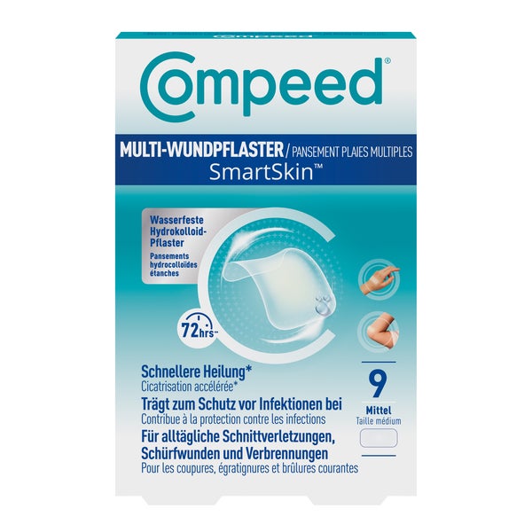 COMPEED® Multi-Wundpflaster SmartSkin™  Mittel 9 St