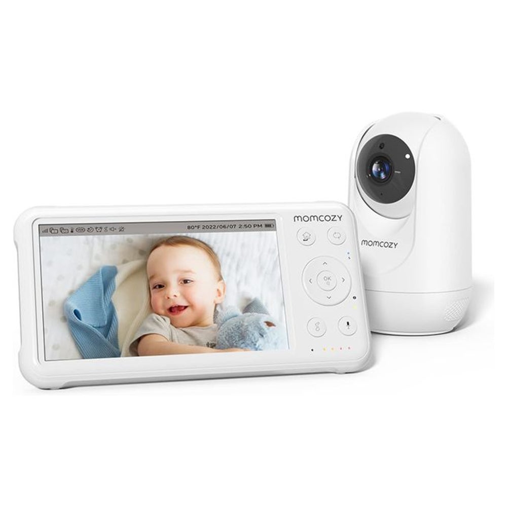 Momcozy Babyphone mit Kamera 5 Zoll 1080P HD-Video Babyphone 1 St
