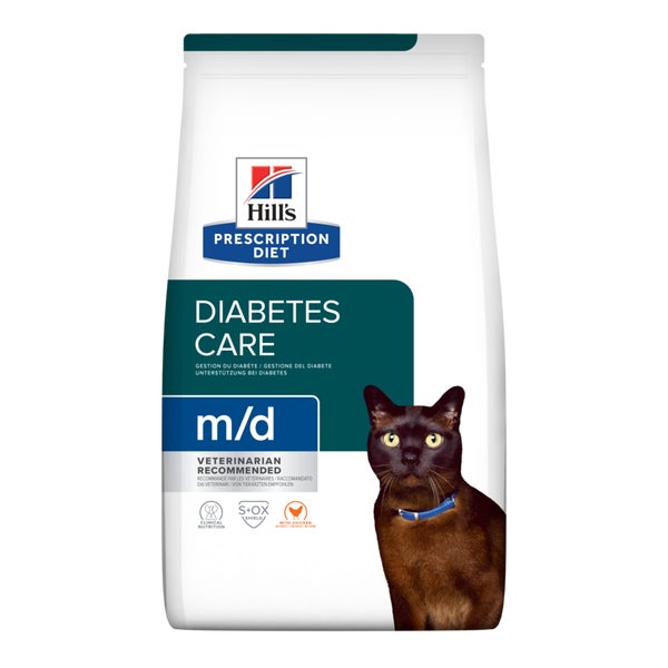 HILL'S Prescription Diet M/D Diabetes Feline With Chicken 3 kg