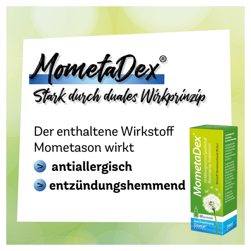 Mometadex 50 µg/sprühst.nasenspr.susp.60 10 g, 10 g online kaufen  