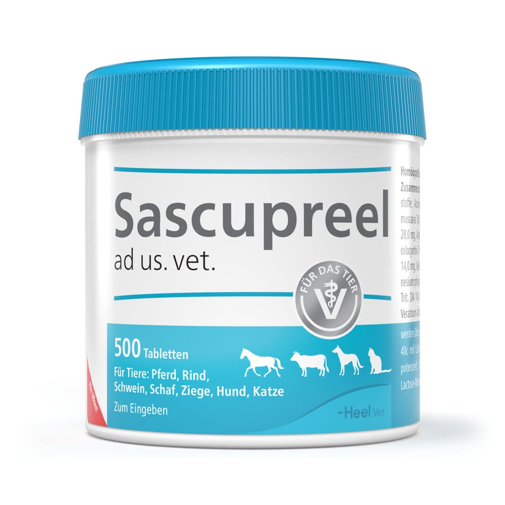 Sascupreel ad Us.vet.tabletten 500 St