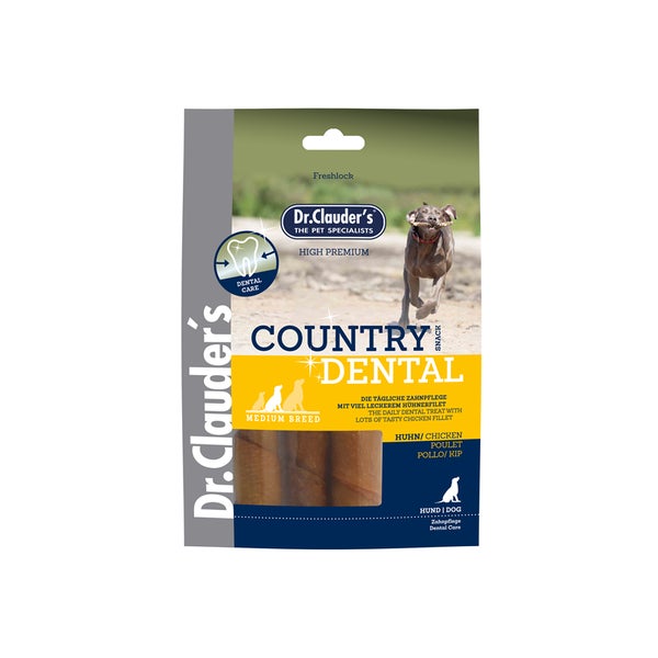 Dr Clauder Dog Snack Country Dental Snack Medium Breed 0,12 kg