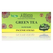 Räucherstäbchen Handgetaucht Chemiefrei Green-tea 100 Sticks 1 St