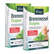Produktabbildung: Kneipp Brennnessel Dragees Doppelpack 2X60 St