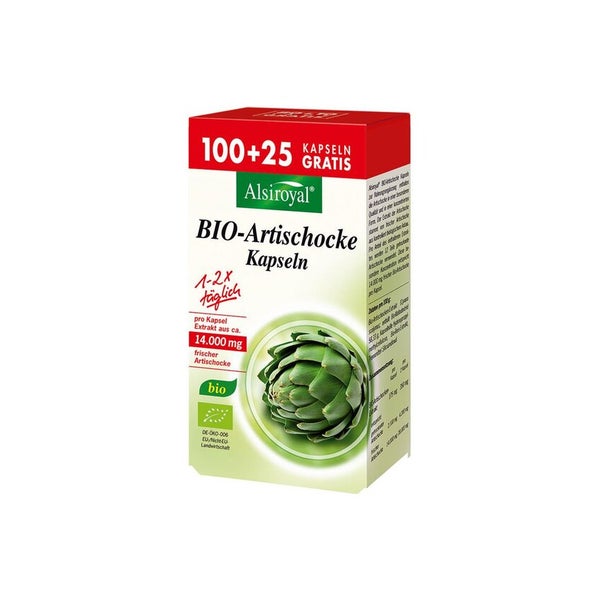 Alsiroyal Artischocken Kapseln 125 g