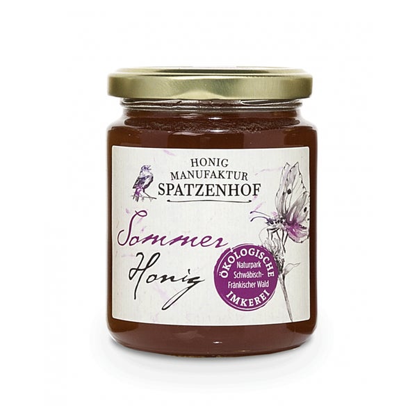 Spatzenhof - Bioland Sommer-Honig 340 g