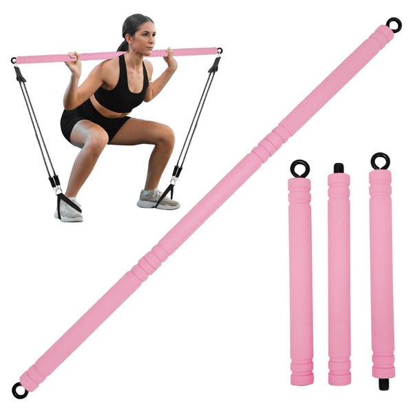 Resistance Bands Bar Pilates Stange Fitnessgeräte Zuhause 1 St