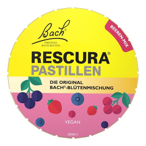 Bachblüten Original Rescura Pastillen Beeren-mix 50 g