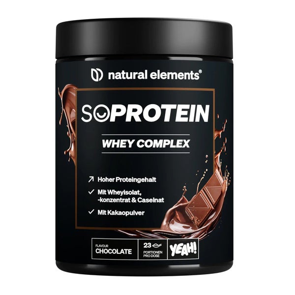 natural elements SoProtein Whey Complex Schokolade 690 g