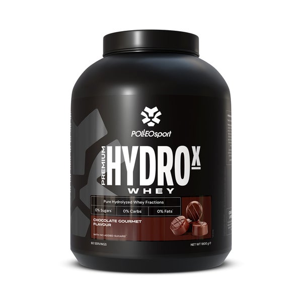 Polleo Premium HydroX Whey, 1,8 kg, Chocolate Gourmet 1800 g