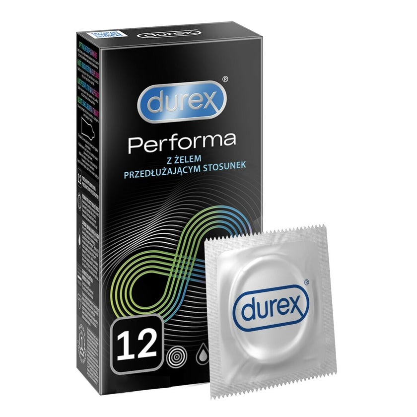 DUREX Performa Kondome mit Gleitmittel fr lngeres Vergngen 12St. 0,12 kg  online kaufen | DocMorris