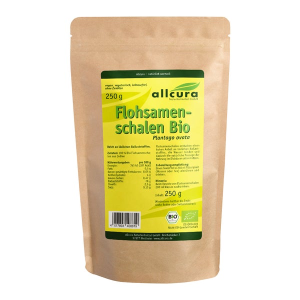 Flohsamenschalen Bio 250 g