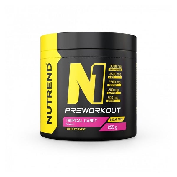 Nutrend N1 Preworkout Schwarze Johannisbeere 255 g