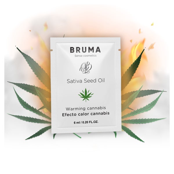 Bruma - Sativa-Samenöl-Gleitgel mit Cannabisgeschmack 6 ml