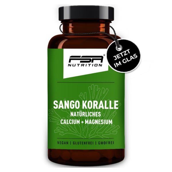 Sango Koralle - Calcium + Magnesium im Glas 60 St
