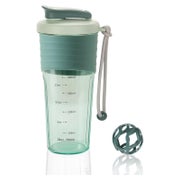 Premium Protein Shaker 700ml Türkis - Hochwertiges Design & 1 St