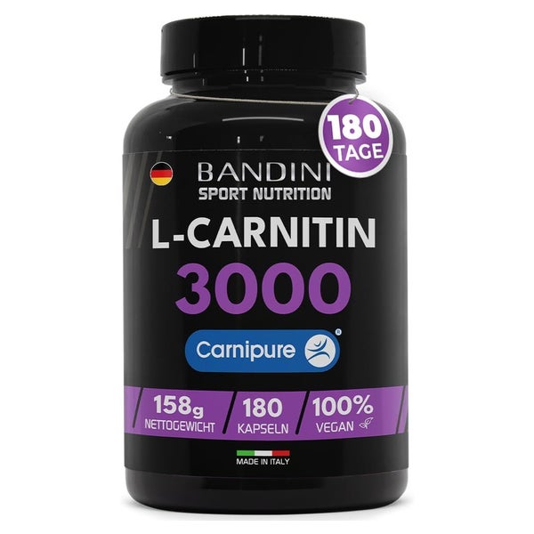 Bandini L-CARNITIN Carnipure 3000 Kapseln 180 St