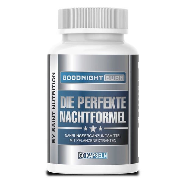 Saint Nutrition® | Goodnight Burn Kapseln | Ergänzung für Ihre Diät & Ziele beim Abnehmen 12 g