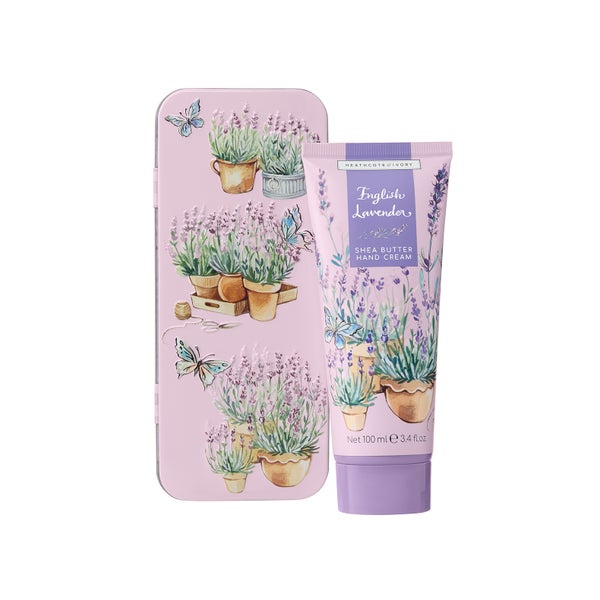 Heathcote & Ivory English Lavender Handcreme in der Blechdose 100 ml