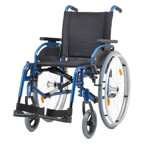 Rollstuhl Bischoff & Bischoff Pyro Start Plus, 14 kg leicht, mit TB, SB 46 cm Blau 1 St