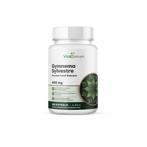 VitaSanum® Gymnema sylvestre (Gurmar) – 800 mg Tagesportion 100 St