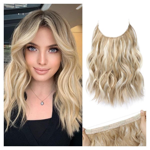 Haarverlängerungen 12 Inch (Pack of 1) Mittelblond mit Sträh 1 St