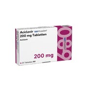 Aciclovir 089pharm 200 Mg Tabletten 25 St