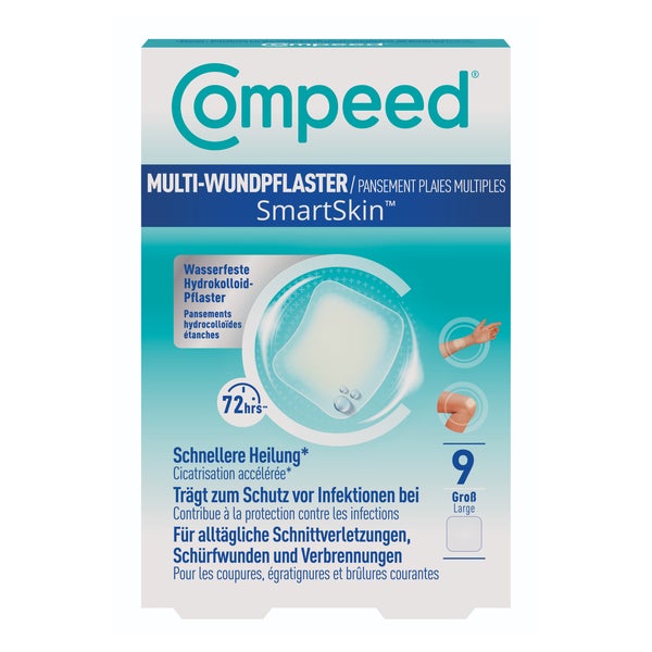 COMPEED® Multi-Wundpflaster SmartSkin™  Groß 9 St