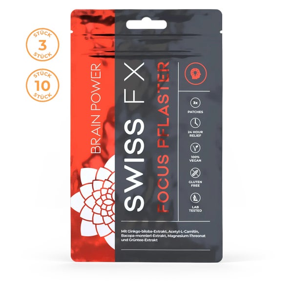 SWISS FX Focus Pflaster 3 St