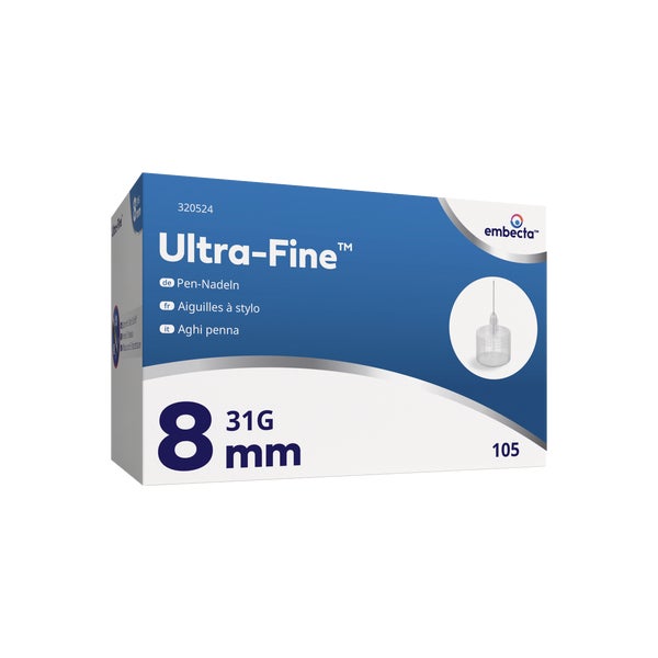 Ultra-Fine Pen-Nadeln 8 mm 105 St