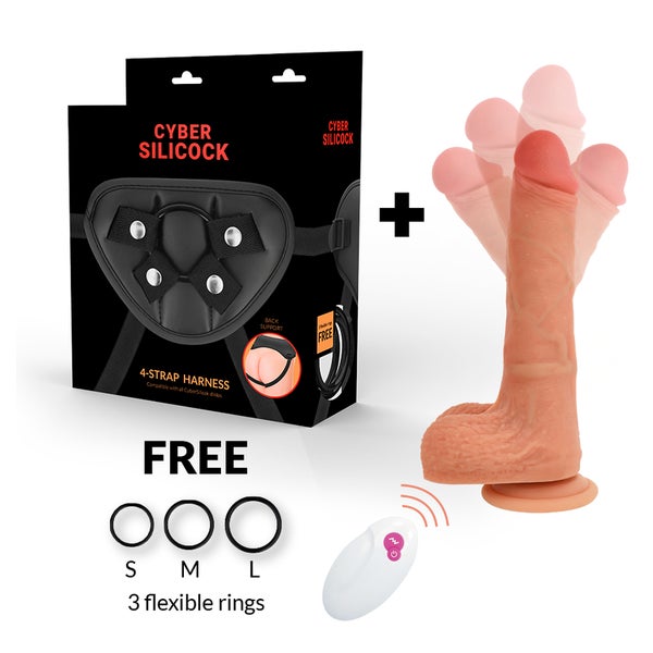 Cyber - Master Rick - Harness Pro Motion - Strap-on-Set