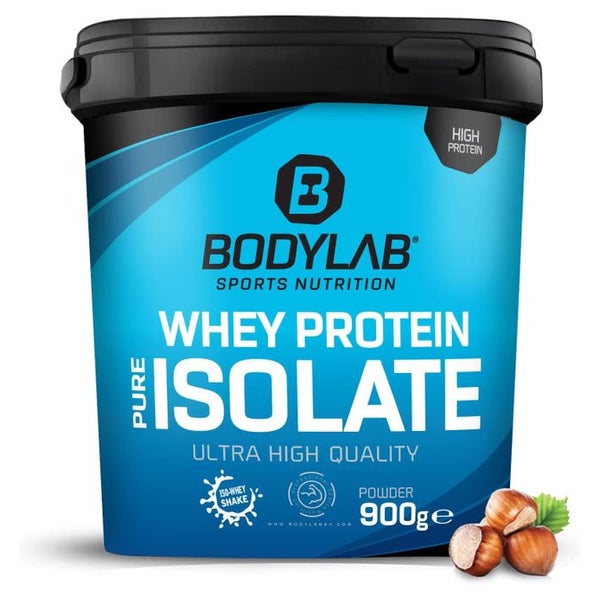 Bodylab24 Whey Protein Isolate Haselnuss 900 g