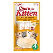 INABA Churu Kitten Chicken 4x14 g Hühnerleckerli für Kätzchen 0,056 kg