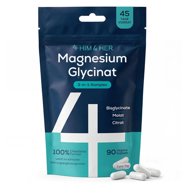 4 HIM & HER Magnesium Glycinat Komplex 90 St