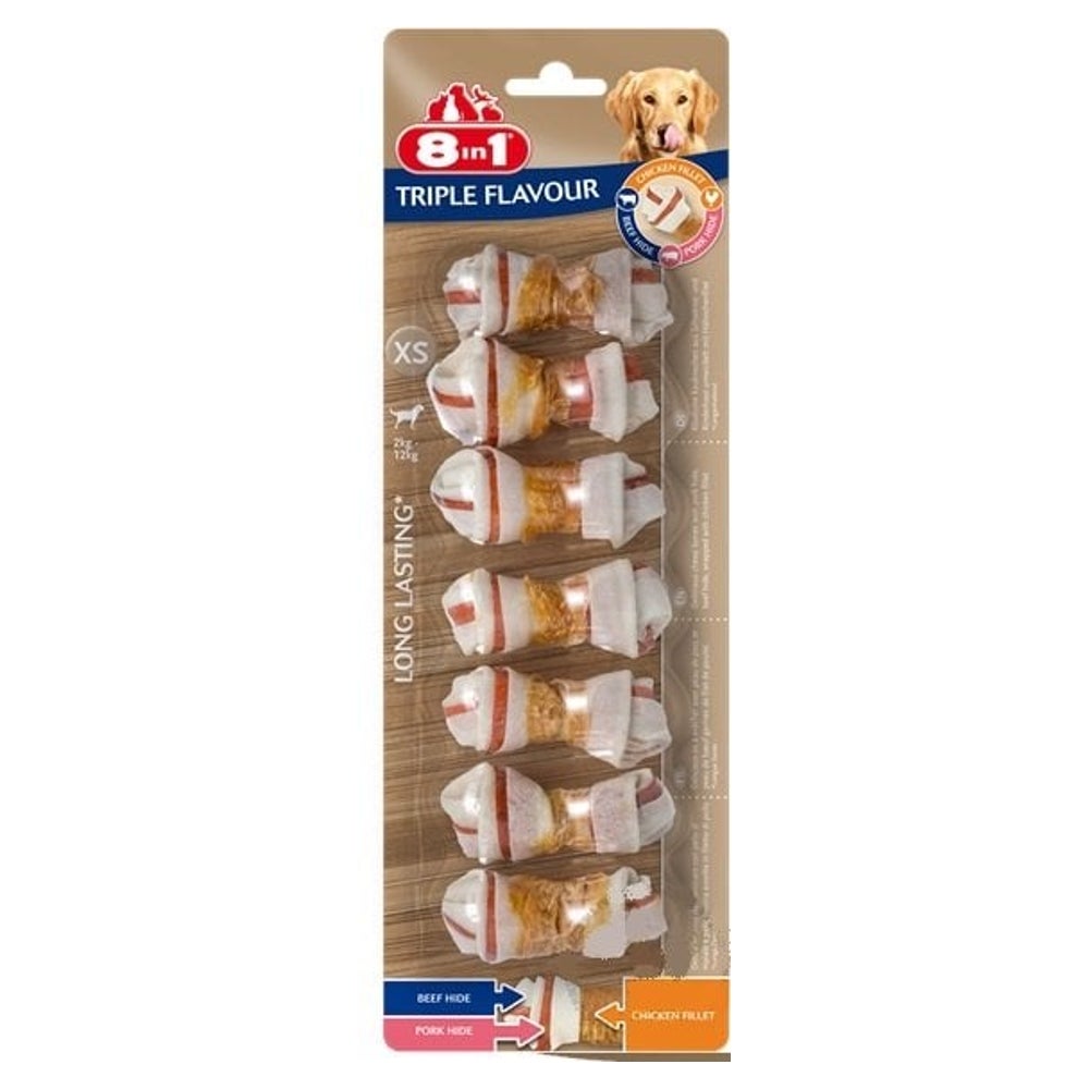 8IN1 Triple Flavour XS 7 Pack 0,08 kg