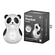 Satisfyer - Pocket Panda Stimulator & Vibrator Schwarz weiß 1 St